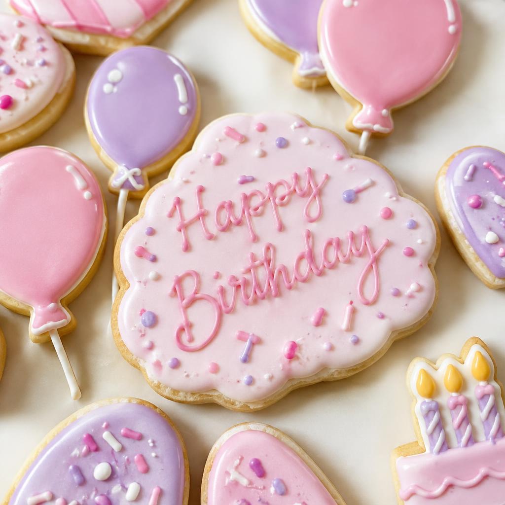 Concept cookie design: Birthday Bash, photo 2