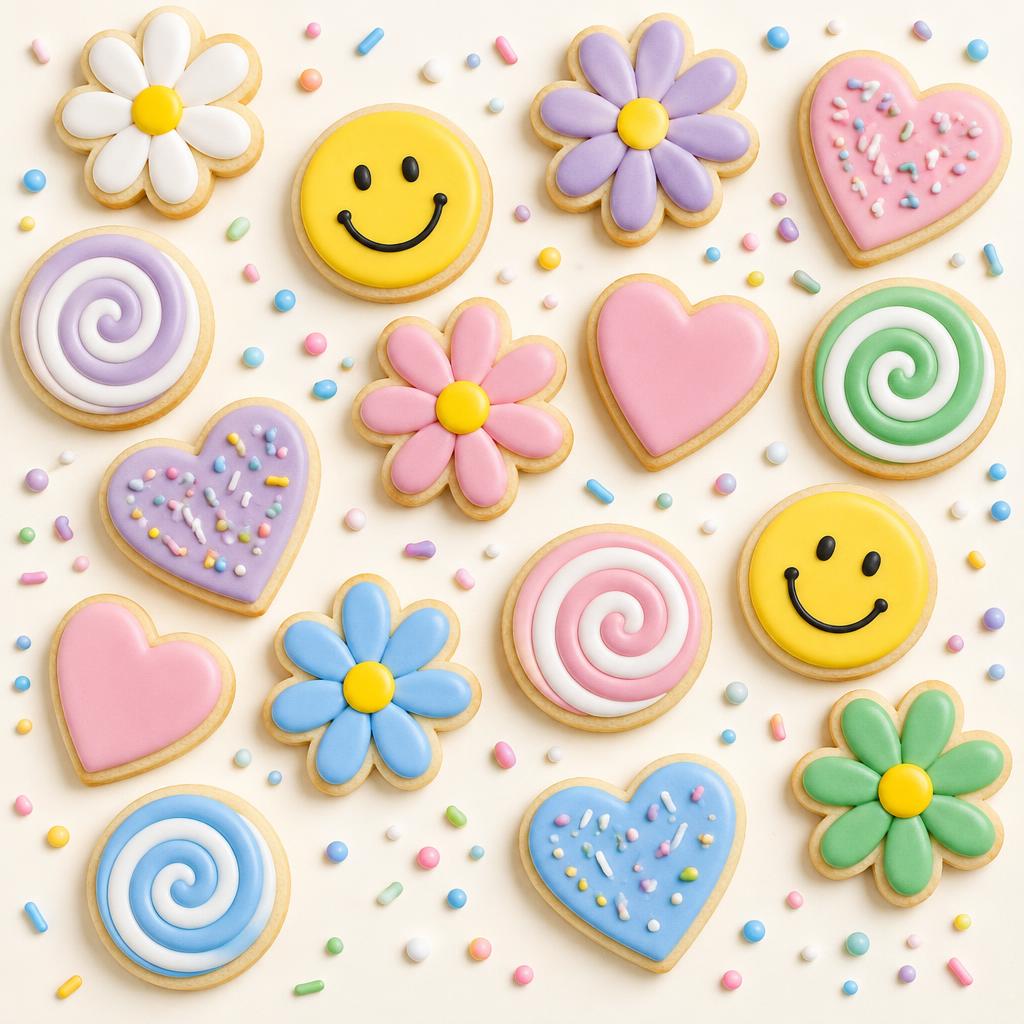Concept cookie design set: Just Because Mix