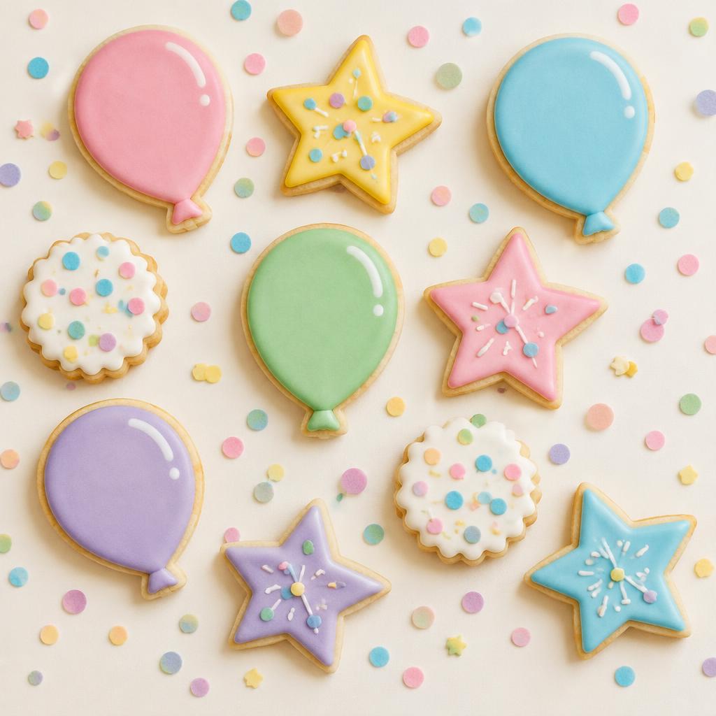 Concept cookie design: Party Time, photo 3